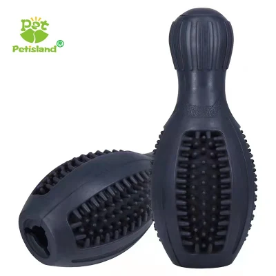  Cepillo de Dientes de Perro Caliente de venta de Amazon, Caucho Stick Doggy Chew Toy cachorro, el cuidado dental dientes limpieza masajeador para pequeñas y medianas perros