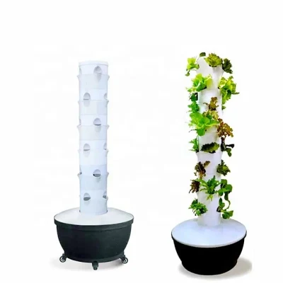 Agrícola invernadero Interior Aeropatic sistema hidropónico Piña Torre Jardín hidropónico
