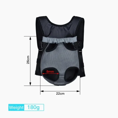 Bolsa portátil para perros Cat pequeña y mediana Cat y. Perro Pet Mochila Bolsa de pecho Productos de viaje
