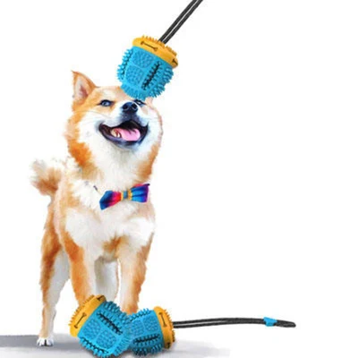  Cachorro de caucho jugando juguetes indestructibles duraderos morder chutar no tóxico Juguete Bolas de goma de perro juguete