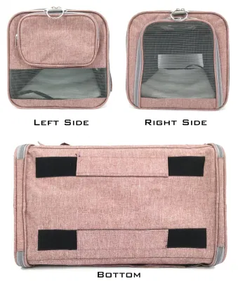 Mascota pequeña aerolínea operadora gatito/ raza del perro portador/Suave lana lavable de electrodos//Pet Pursetravel Tote/Kennel/portátil plegable/Caja/Bandolera