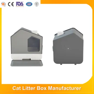 Cajón portátil de cajón de cajón grande y tamaño mediano cerrado con basura de cajón Caja de basura con puerta delantera