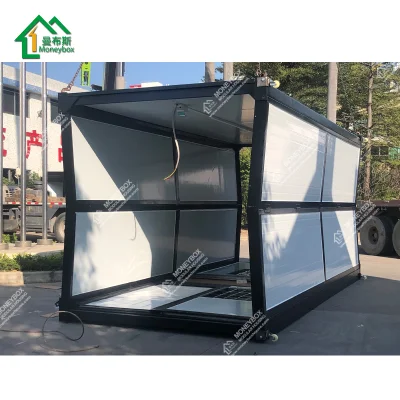Montaje rápidos estable de metal modulares prefabricados de almacenamiento portátil de arrojar al aire libre