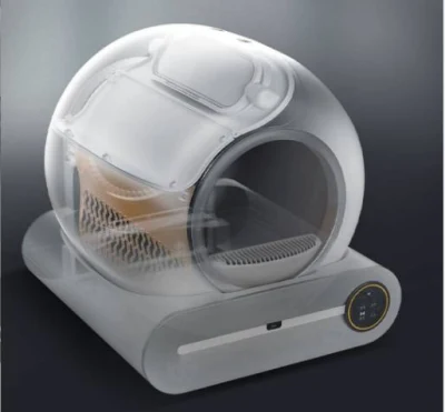 Caja de basura de gato de autolimpieza de gran capacidad Smart Automatic Cat Caja de basura con CONTROL DE APLICACIÓN para varios gatos