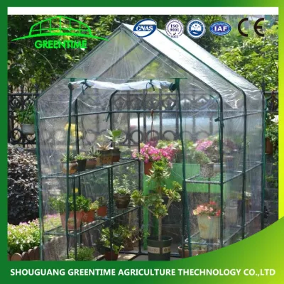 Fácil de montar el kit de invernadero PVC Mini Invernadero de jardín que se utiliza para interiores y exteriores