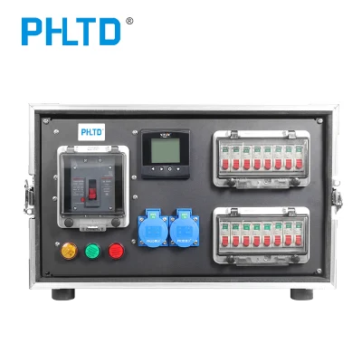  Phltd Equipo eléctrico profesional de 16 vías para amplificador de luz de etapa Caja de distribución