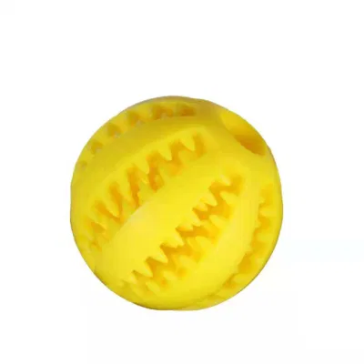 Nueva llegada duradera Nuevo diseño interactivo mascotas juguetes Perro jugando Golosinas dentales y juguetes sanos de la bola del Chew Plush para el perro