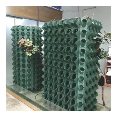 Vertical grandes macetas de plástico Bote Fuentes de jardín
