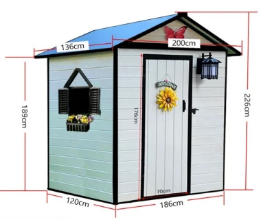 Prelab Tool House moderno almacenamiento al aire libre Garden Shed