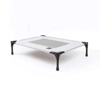  Plegado exterior extraíble cama perro mascota elevada la cama con armazón de metal/Viajes mascotas cama cuna para perro