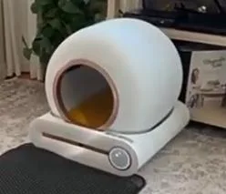  Caja de basura de gato de autolimpieza de gran capacidad Smart Automatic Cat Caja de basura con CONTROL DE APLICACIÓN para varios gatos