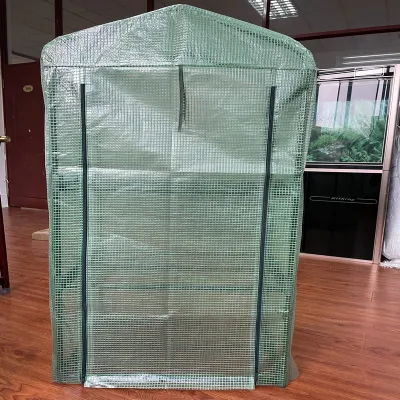 Fácil de montar el kit de invernadero PVC Mini Invernadero de jardín que se utiliza para interiores y exteriores