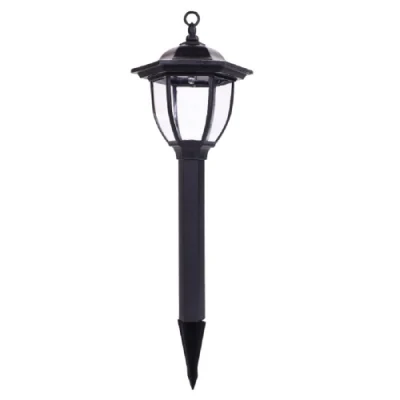  Solar Powered Shepard Hook Garden Lantern Venta caliente paisaje al aire libre Camino LED Stick Lawn luces luz del sol para Garden Yard Path Esg17315