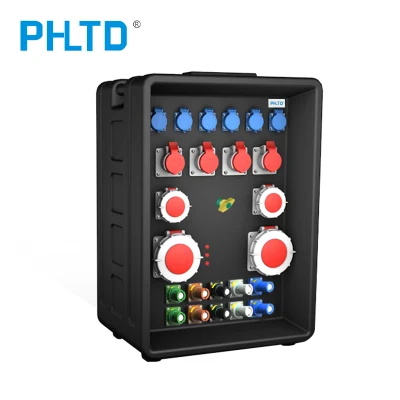  Phltd Nuevo estilo de cajas de distribución de energía eléctrica portátiles Caja de distribución Caja de equipos escenario de eventos al aire libre Big Power Distro