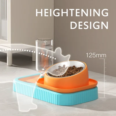 PET beber ABS Gato Perro agua comida comida tazón alimentador Pet Cuenco