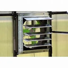 Persianas de la ventana del obturador del ventilador de PVC Poltry House/Greenhouse Long Life Service/Glass Invernadero/PC Green House
