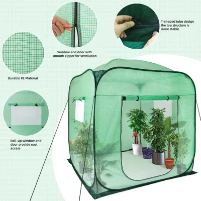 Pop-up planta impermeable invernadero para exteriores