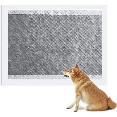  PEE Pad Fabricante de bambú Carbón de leña Entrenamiento de mascotas Píteres desechable Almohadilla para perros