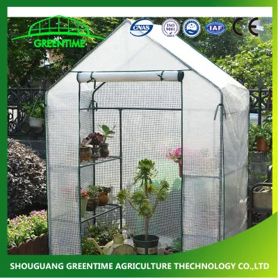 Fácil de montar el kit de invernadero PVC Mini Invernadero de jardín que se utiliza para interiores y exteriores