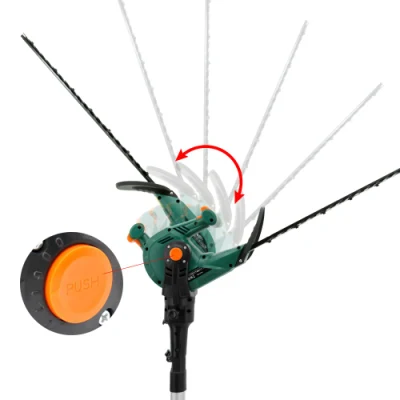 36V Batería Li-ion Cordless Hedge Polo barbero con girar la cabeza (CDPH003)