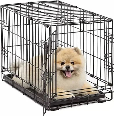  Jaula de mascotas Colapsible perro gato conejo cachorro plegable
