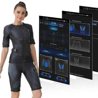 La electroestimulación muscular estimulación eléctrica de equipos de adelgazamiento