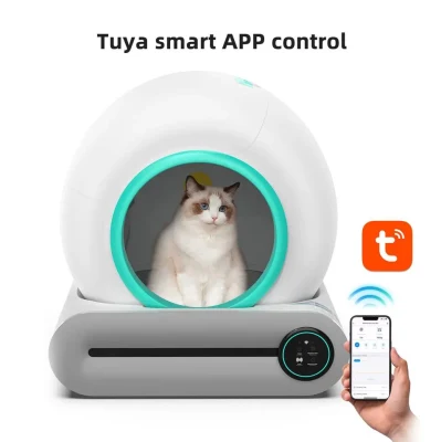 Autolimpiable inteligente automática de basura de gato Caja automática