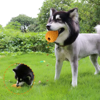 La piña perro mastique juguetes para Perro agresivo y duro, Chewer tabletas masticables Dental Toy