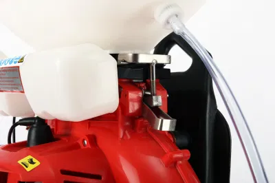 Mochila mochila Mist Duster y Duster niebla de la máquina pulverizadora Mistblower Soplador de mochila 26L /potencia agrícola motor de gasolina de pulverizador Pulverizador de jardín