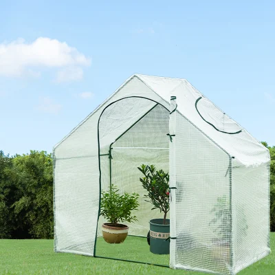 Instalaciones de Jardín cobertizo/Mini Casa Verde al Aire libre para Flores
