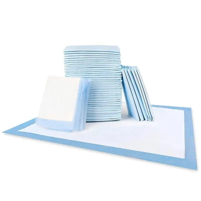 OEM impermeable al por mayor Entrenamiento de pañales de Píteres para mascotas desechable orina PEE absorción y Potty Wee Pads para Perro relleno 60*90 60*60
