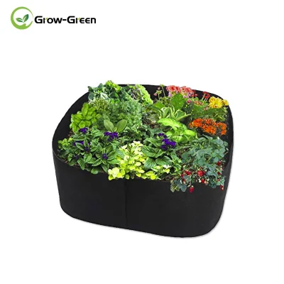 Vivero Grow-Green Pot de la planta bolsa de plástico de la plántula titular de la Casa de Bolsa de elevación de suministro de jardín de 10 unidades 8x8cm/ 3.15&quot;X3.15&quot;