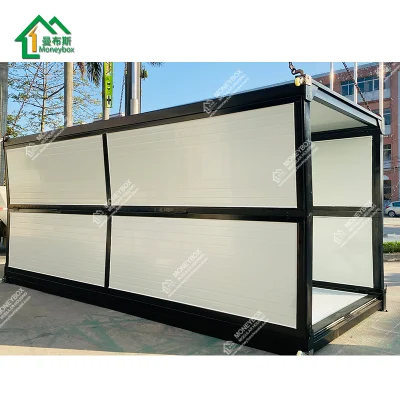 Montaje rápidos estable de metal modulares prefabricados de almacenamiento portátil de arrojar al aire libre
