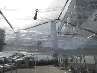 6X12m PVC transparente Partido de Cine evento Tent transparente de Cine invernadero