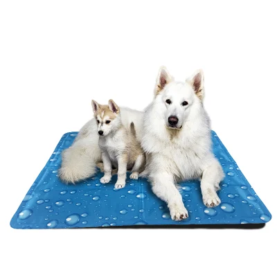  Cool Non-Toxic mascota Perros Gatos reutilizable de Gel alfombrilla de cama de refrigeración