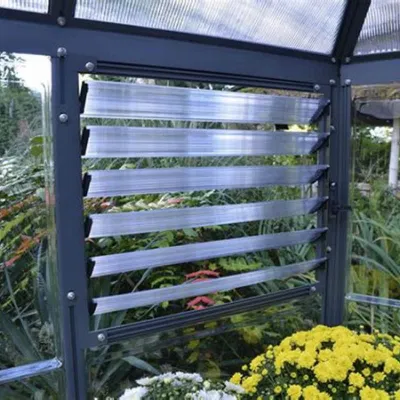 Persianas de la ventana del obturador del ventilador de PVC Poltry House/Greenhouse Long Life Service/Glass Invernadero/PC Green House