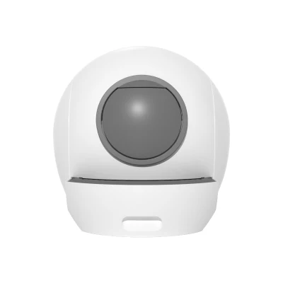  Lujosa basura cerrada automática de gato inodoro de limpieza automática Caja