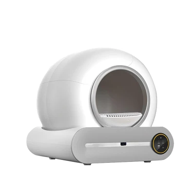  Multi-funcional automático completamente cerrado Seguro Cat inodoro Smart eliminación de olor Caja de basura Cat autolimpiable para varias fábricas RoHS de Cat CE