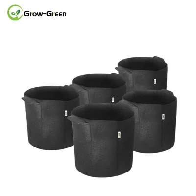 Vivero Grow-Green Pot de la planta bolsa de plástico de la plántula titular de la Casa de Bolsa de elevación de suministro de jardín de 10 unidades 8x8cm/ 3.15&quot;X3.15&quot;