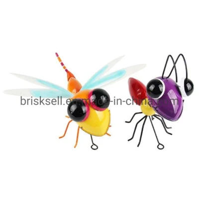  Libélula de insectos de jardín de arte de pared Metal Decoración Decoración hormigas