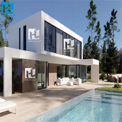  Casa verde prehab desmontable con jardín portátil modular integrado Contenedor de envío Casa