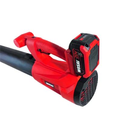 Wosai bajo ruido de hojas de carga de batería de litio sin cable del ventilador de aire del ventilador ventilador de jardín para el Leaf&amp;Snow