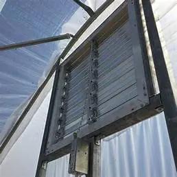 Persianas de la ventana del obturador del ventilador de PVC Poltry House/Greenhouse Long Life Service/Glass Invernadero/PC Green House