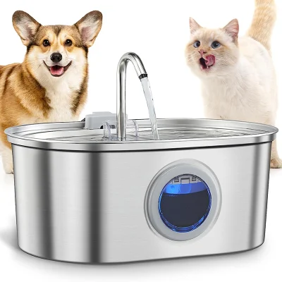 Bomba automática Cat Water Fountain dispensador de agua para perros para múltiples Mascotas