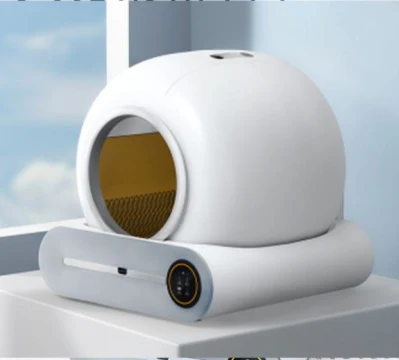  Caja inteligente de basura Baño de gato Grande Silo completamente automático cerrado Limpieza desodorización APLICACIÓN Teléfono Móvil con Escape