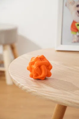  Amazon Pet Toy fabrica Venta caliente caucho sólido duradero Juguete mascota bola