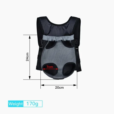 Bolsa portátil para perros Cat pequeña y mediana Cat y. Perro Pet Mochila Bolsa de pecho Productos de viaje