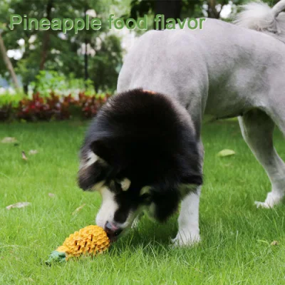 La piña perro mastique juguetes para Perro agresivo y duro, Chewer tabletas masticables Dental Toy