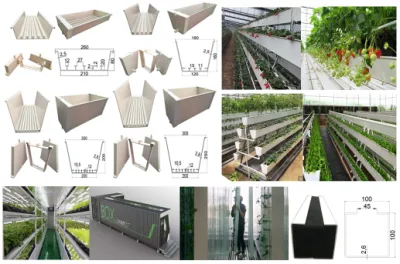 Promoción Nuevo sistema de crecimiento hidropónico Interior Agropecuario vertical Torre Comercial O uso del jardín