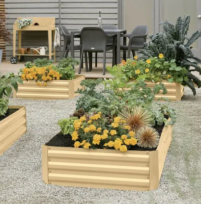 WMPB050 Vegetal cama levantada plantación Jardín exterior cama Flor sembradora